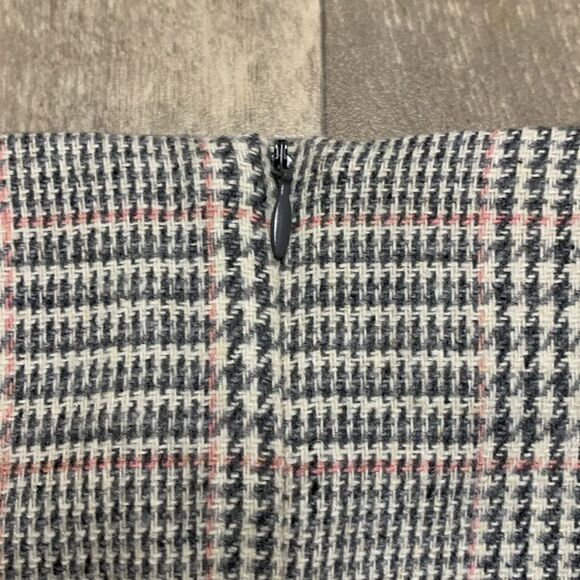 Womens Capistrano Essentials Wool Blend Plaid Casual Dress Skirt - Picture 5 of 7